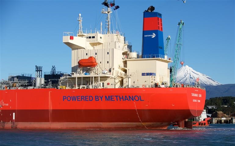 Methanex starts own shipping company, Waterfront Shipping, to deliver methanol around the world.